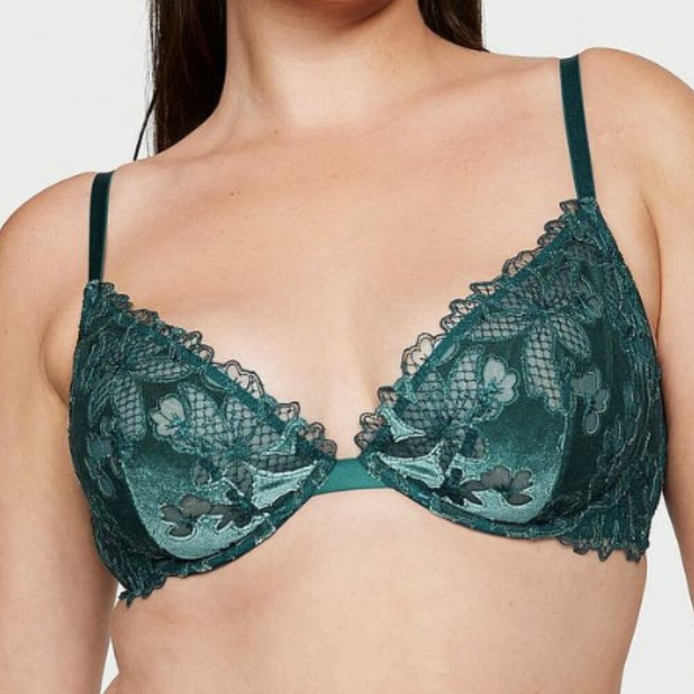 Victoria's Secret Very Sexy Demi Bra 38DD Women Unlined Underwire New VS